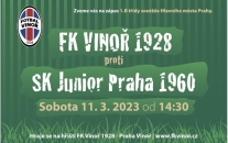 První jarní utkání A-týmu FK VINOŘ 1928