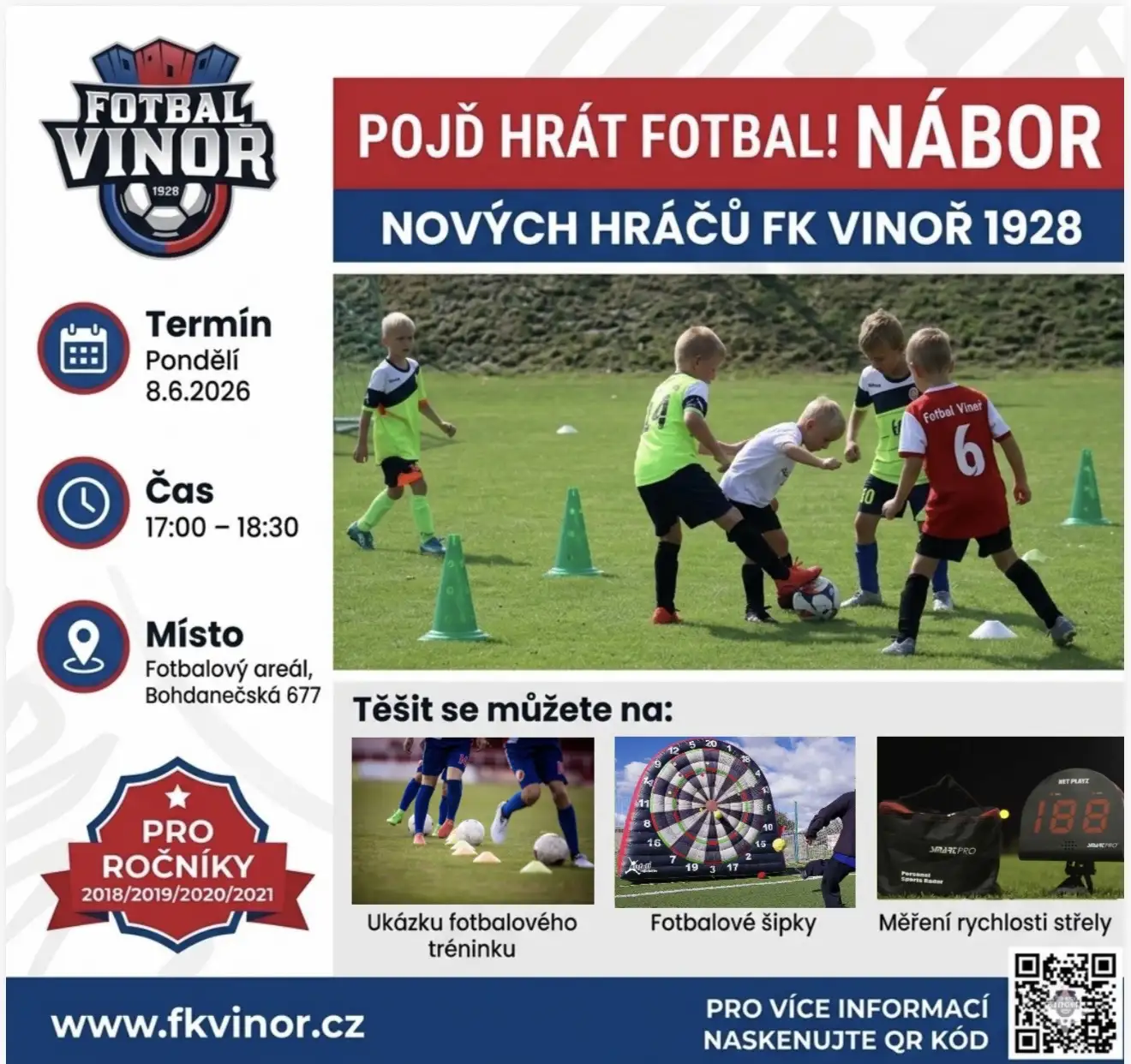 Doražte 8.6. na NÁBOR