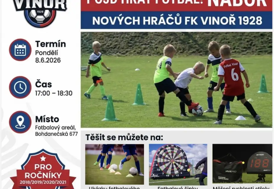 Doražte 8.6. na NÁBOR